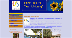 Desktop Screenshot of ecoleeghezee.be