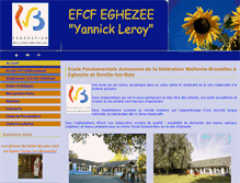 Tablet Screenshot of ecoleeghezee.be